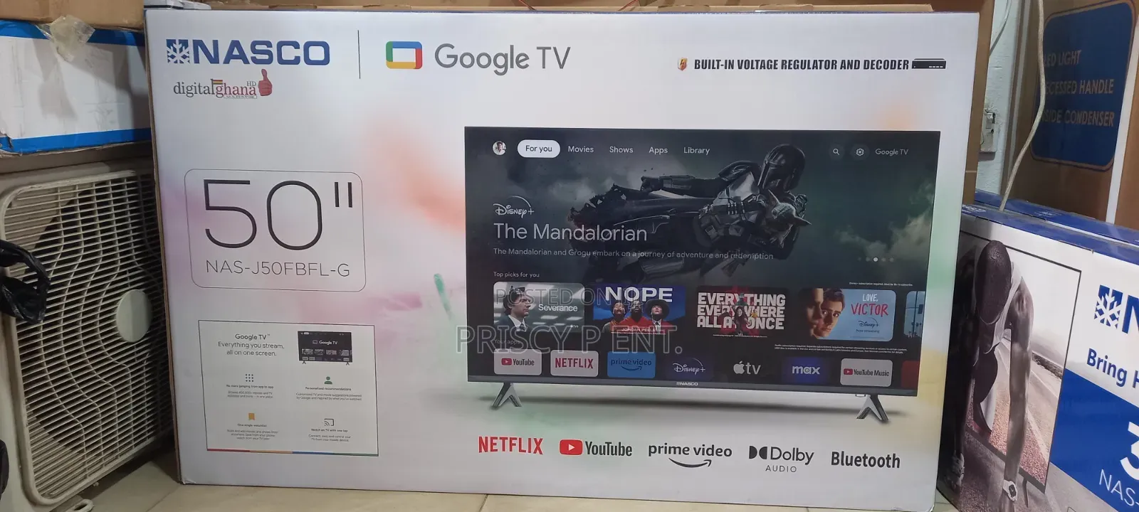Nasco 50inches Smart TV
