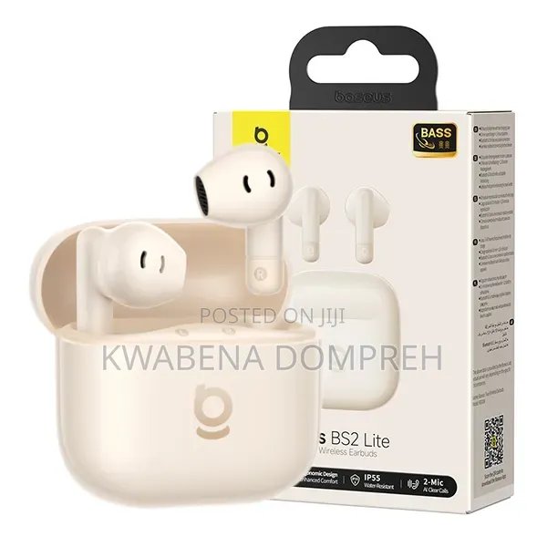 Enjoy Quality Sound With Baseus Bass BS2 Lit( Sunlight Pink)