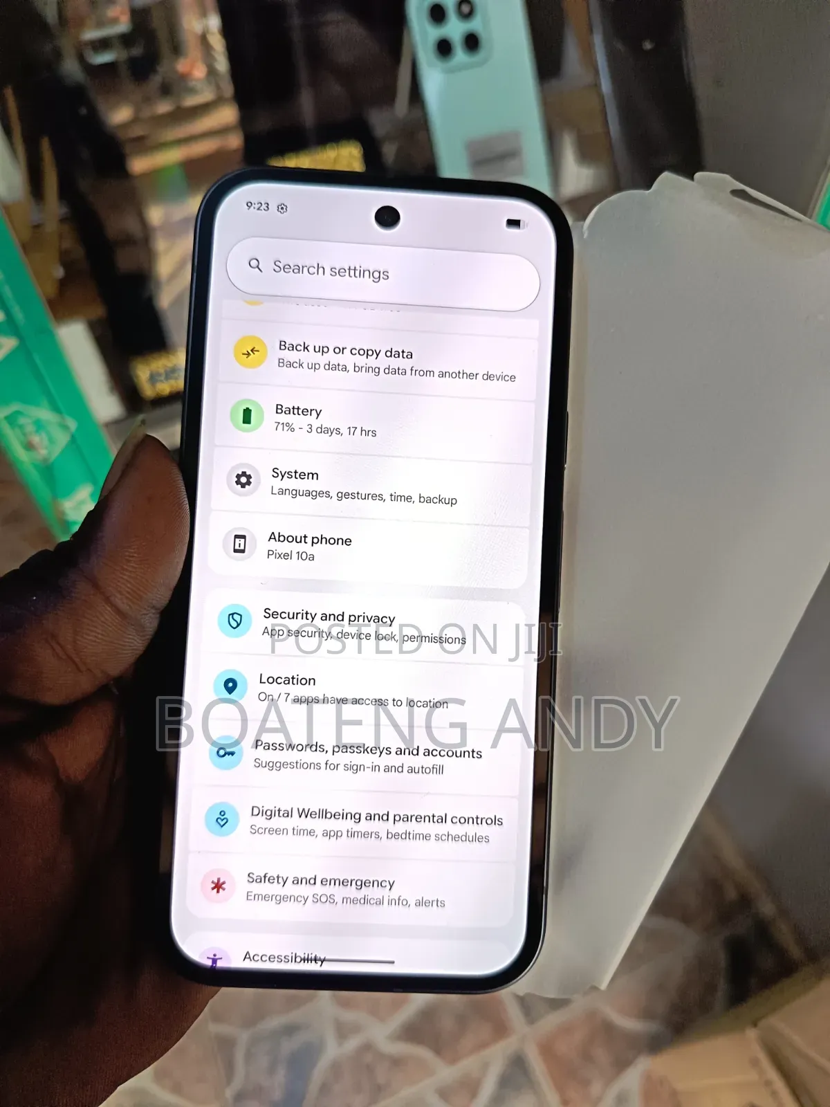 New Google Pixel 10a 128 GB Black