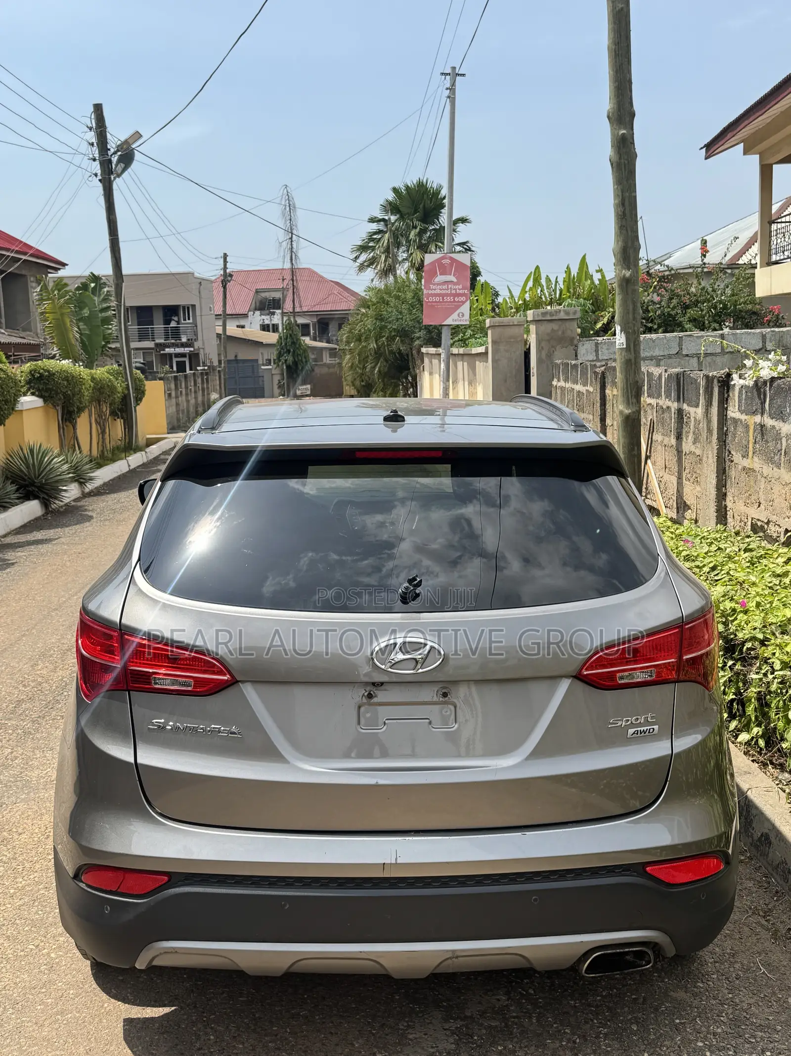 Hyundai Santa Fe SE AWD 2016 Gray