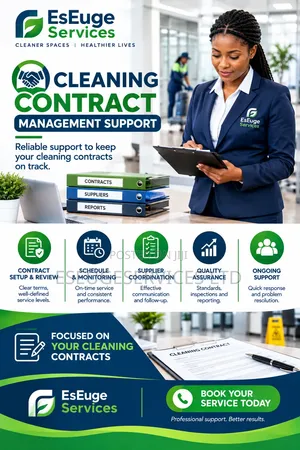 Cleaning Contract Management Support – EsEuge Services