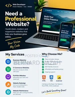 Web Development and Graphics Design