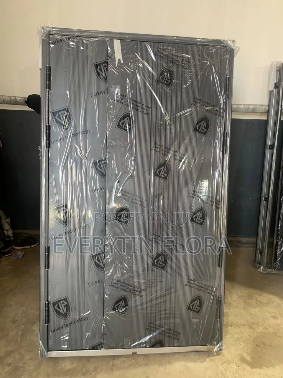 Heavy-Duty Security Entrance Door.