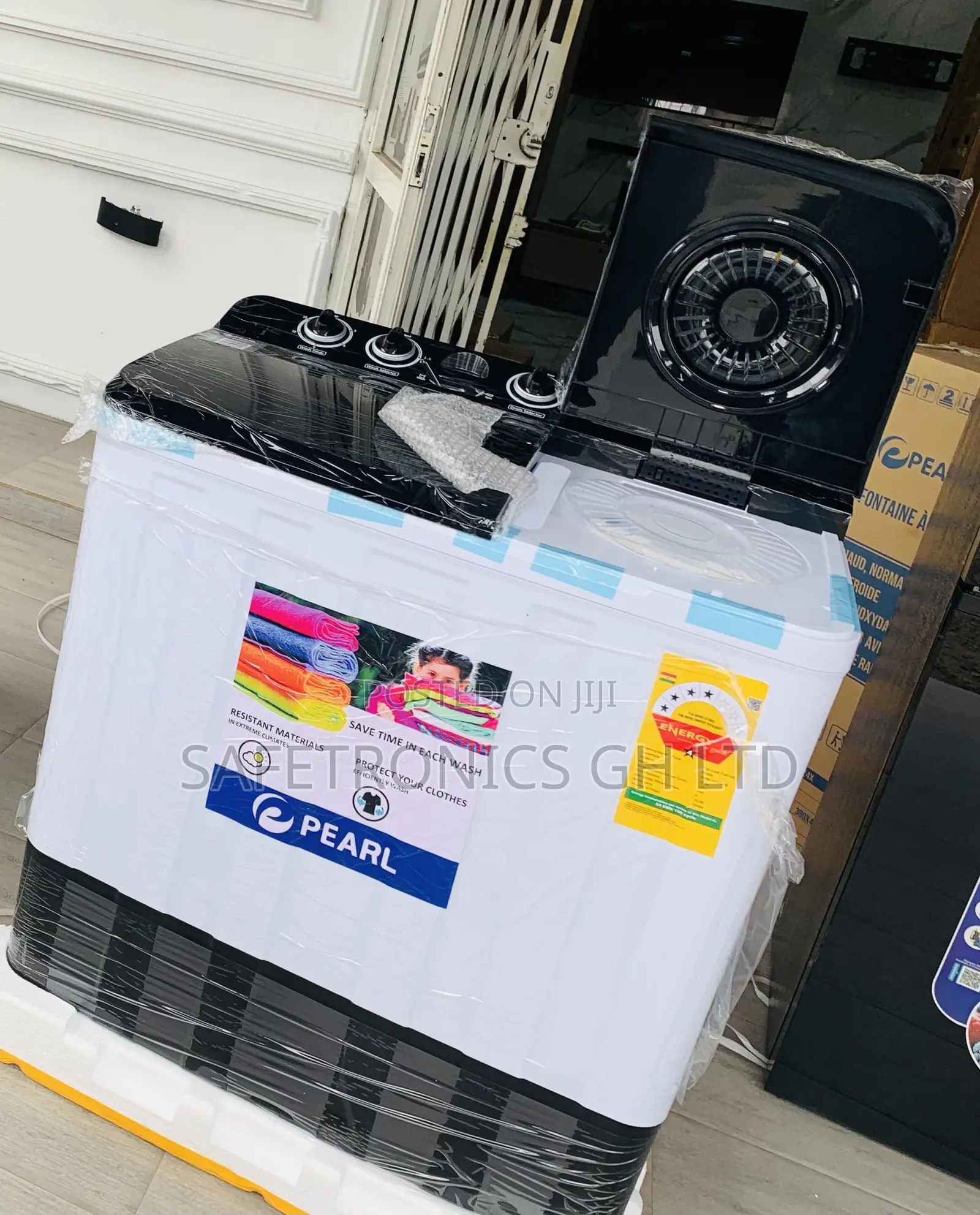 Purchase Good < 12kg Pearl WashingMachine Black)