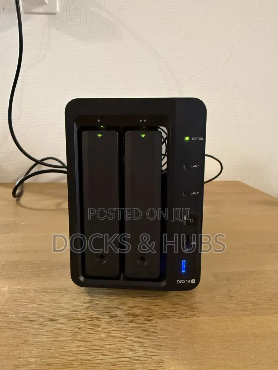 Synology DiskStation DS214+ 2-Bay All-in-1 NAS Server