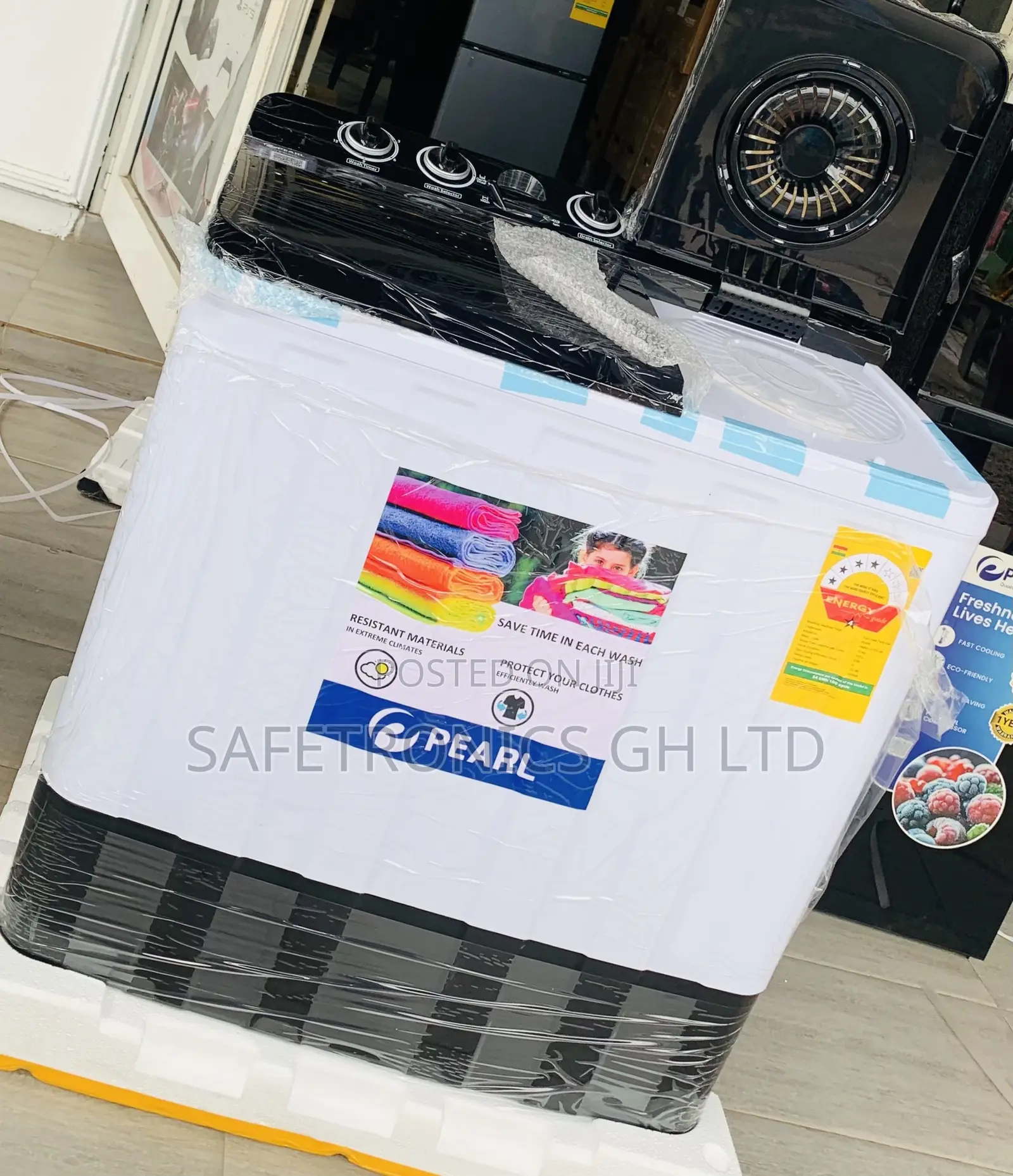 Super New | Pearl WashingMachine Black 12kg | 