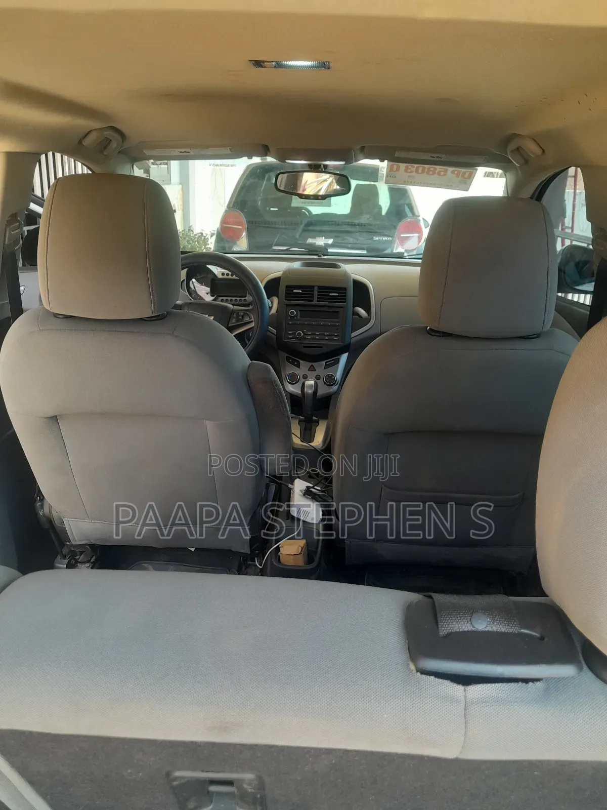Chevrolet Sonic 2014 White