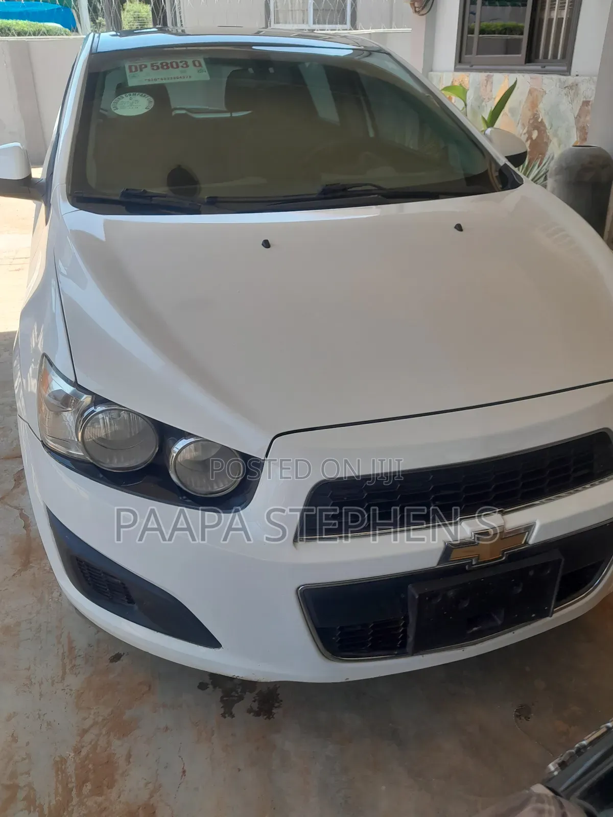 Chevrolet Sonic 2014 White