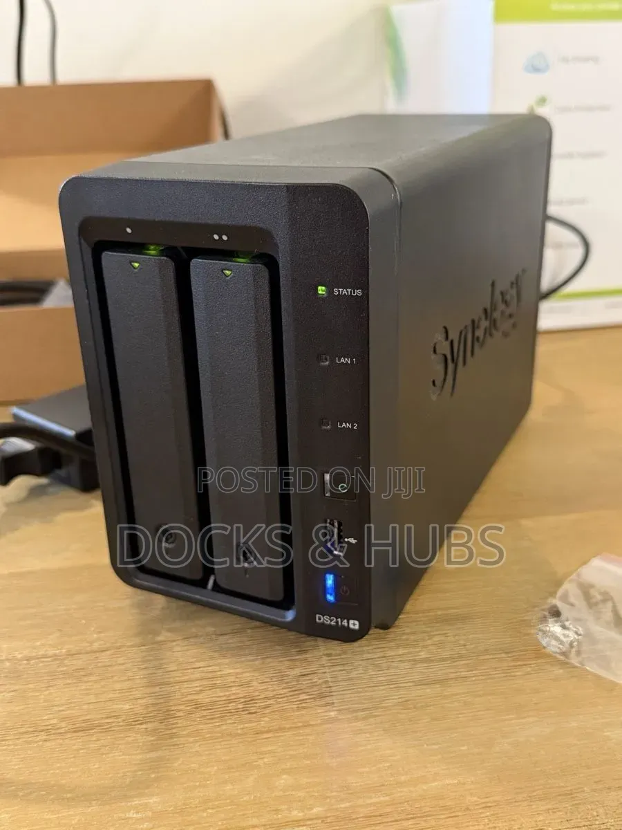 Synology DiskStation DS214+ 2-Bay All-in-1 NAS Server