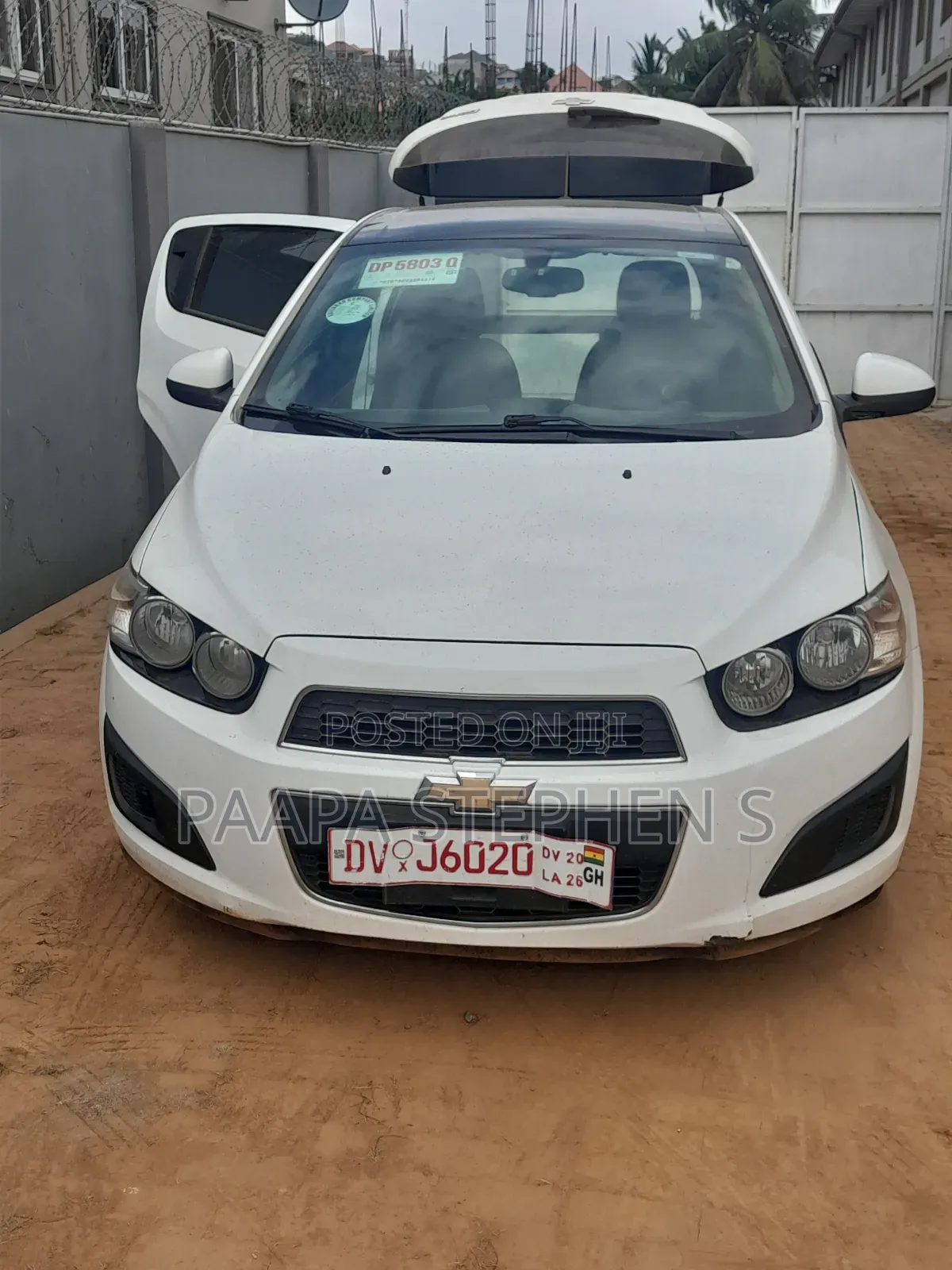 Chevrolet Sonic 2014 White