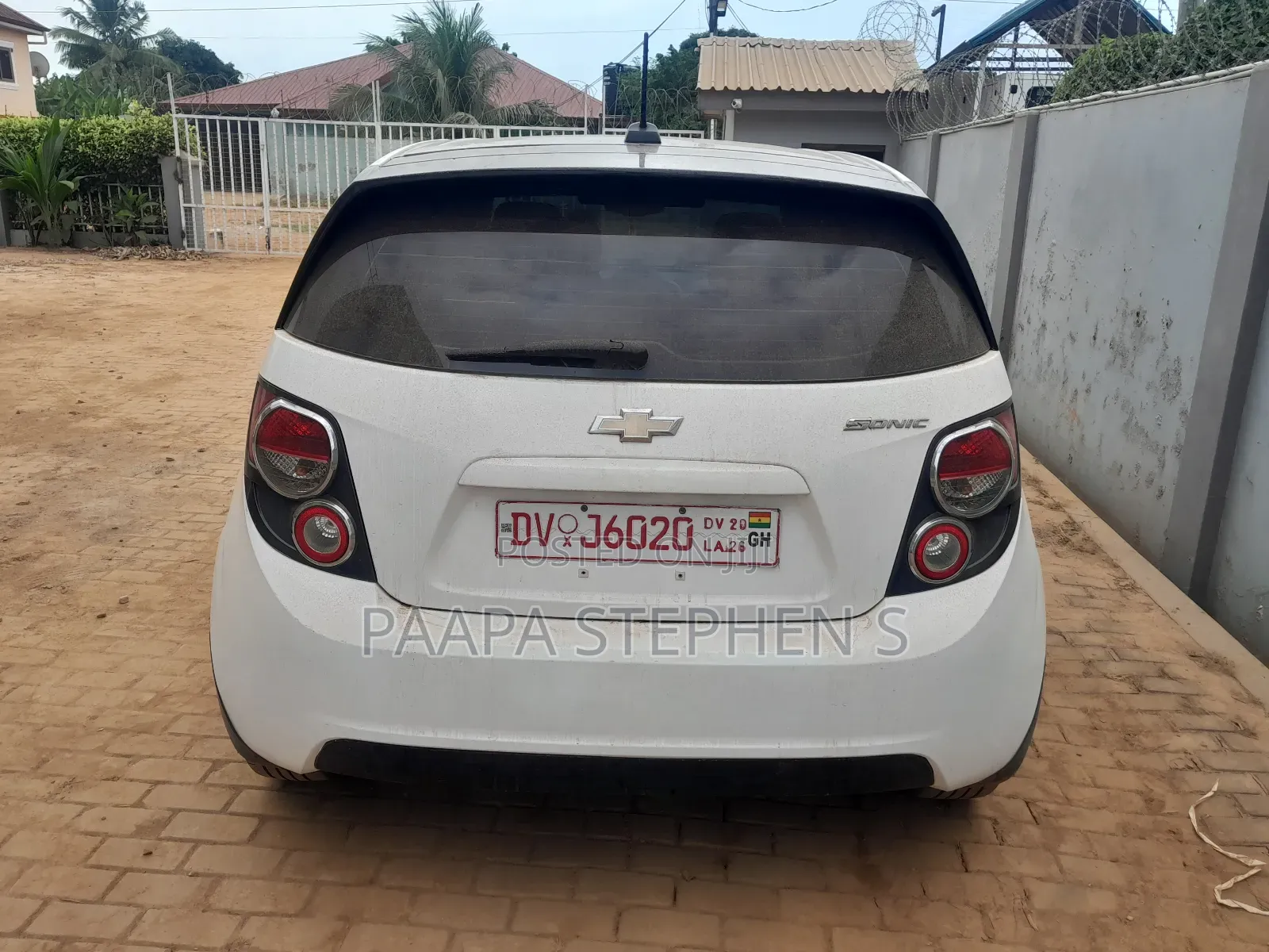 Chevrolet Sonic 2014 White