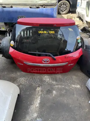Toyota Vitz 2012 Back Boot