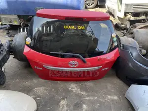 Toyota Vitz 2012 Back Boot