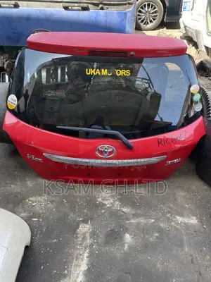 Toyota Vitz 2012 Back Boot