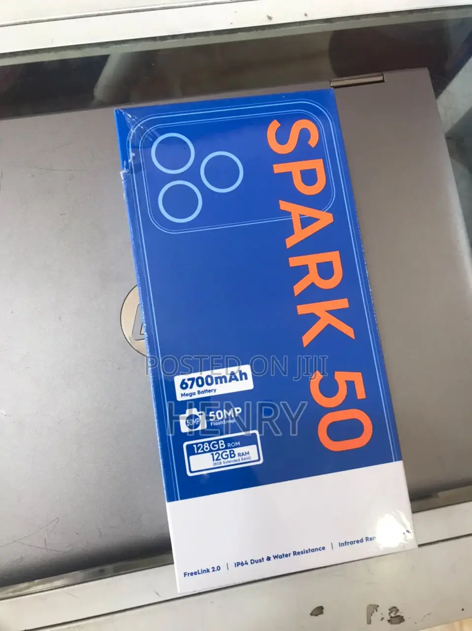 New Tecno Spark 50 128 GB Black