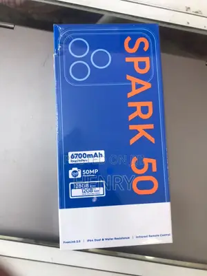 New Tecno Spark 50 128 GB Black