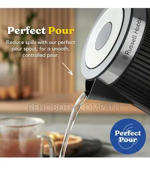 Russell Hobbs Kettle, Brontë Black 1.7L 3000W