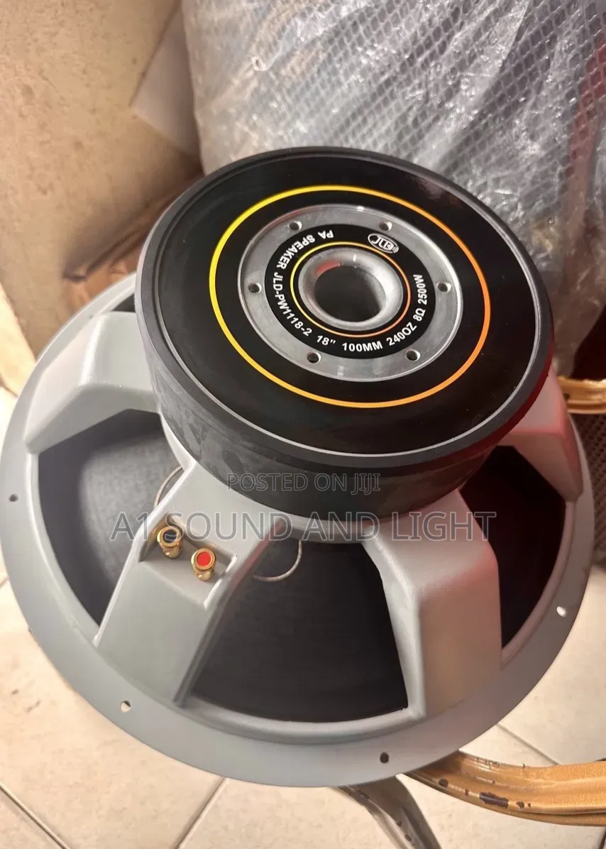 JLD-PW118-2 18 Inches 2500 Watts Subwoofer Speakers[Pair]