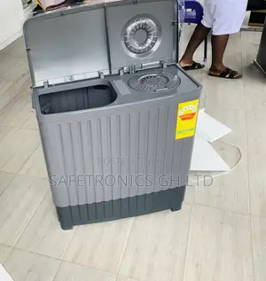 Get Super Powerful 11kg Nasco Grey WashingMachine