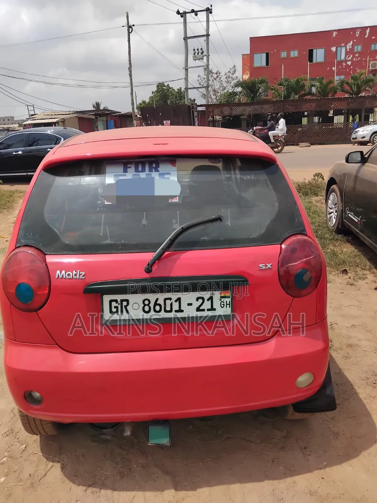 Daewoo Matiz 2007 Red