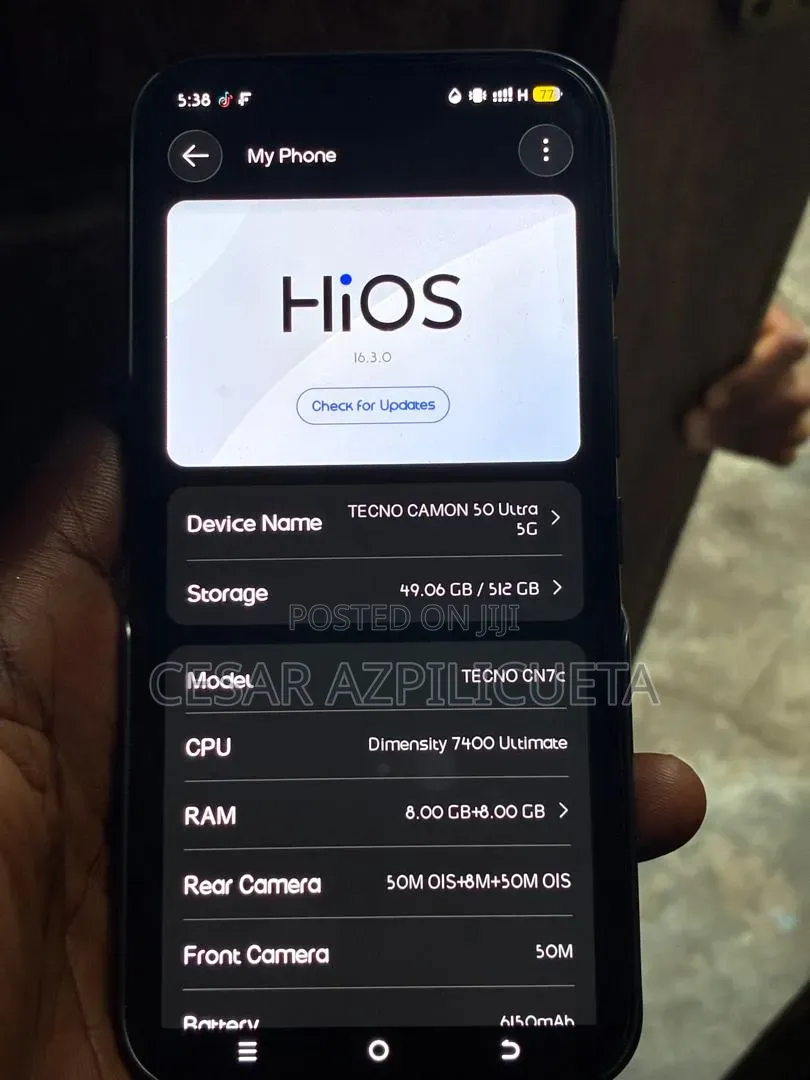 Tecno Camon 50 Ultra 512 GB