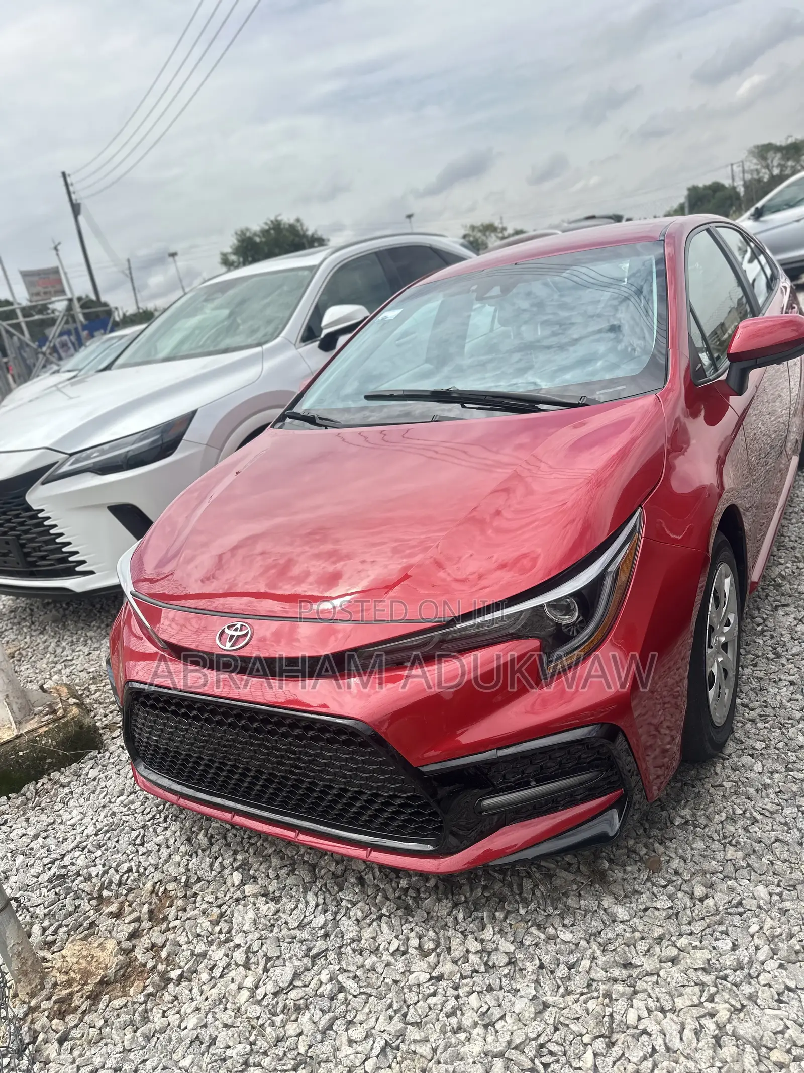 Toyota Corolla LE 2021 Red