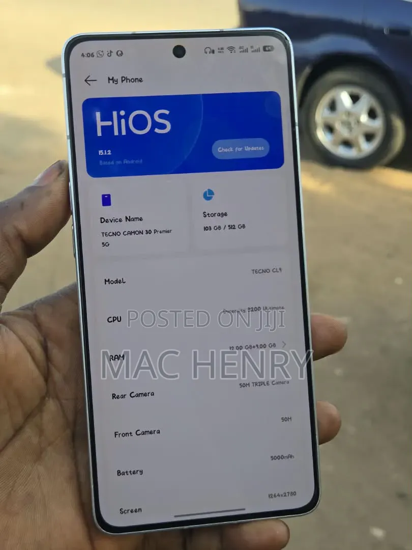 Tecno Camon 30 Premier 512 GB Gray