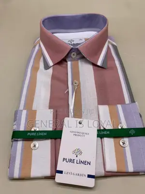 Levi Gardin Pure Linen Long Sleeve Shirt