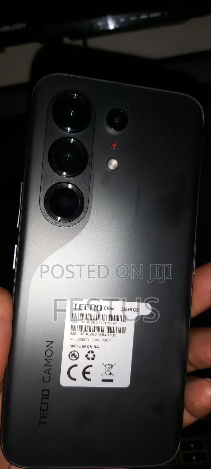 Tecno Camon 50 Pro 256 GB Black