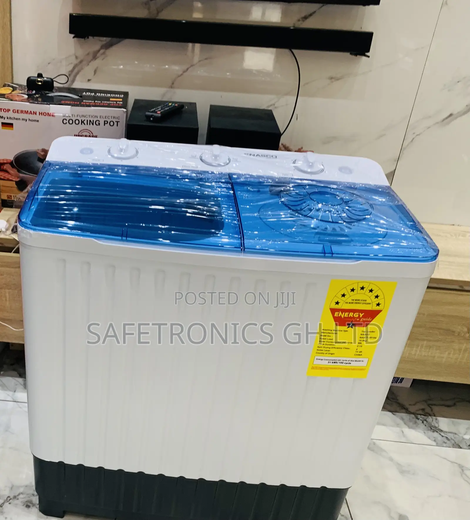 Try Recommend 7kg Nasco White WashingMachine