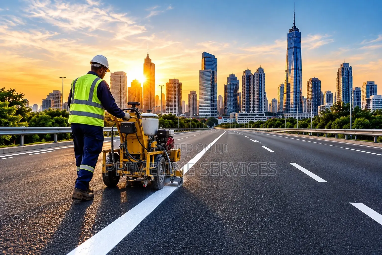 Professional Road Line Marking Services