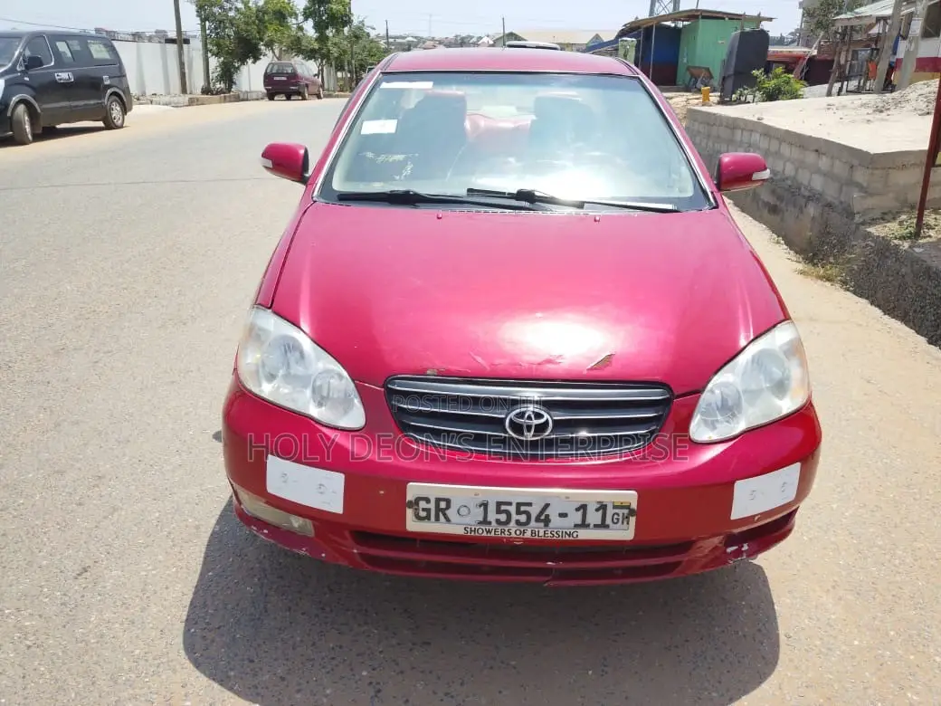 Toyota Corolla LE 2007 Red