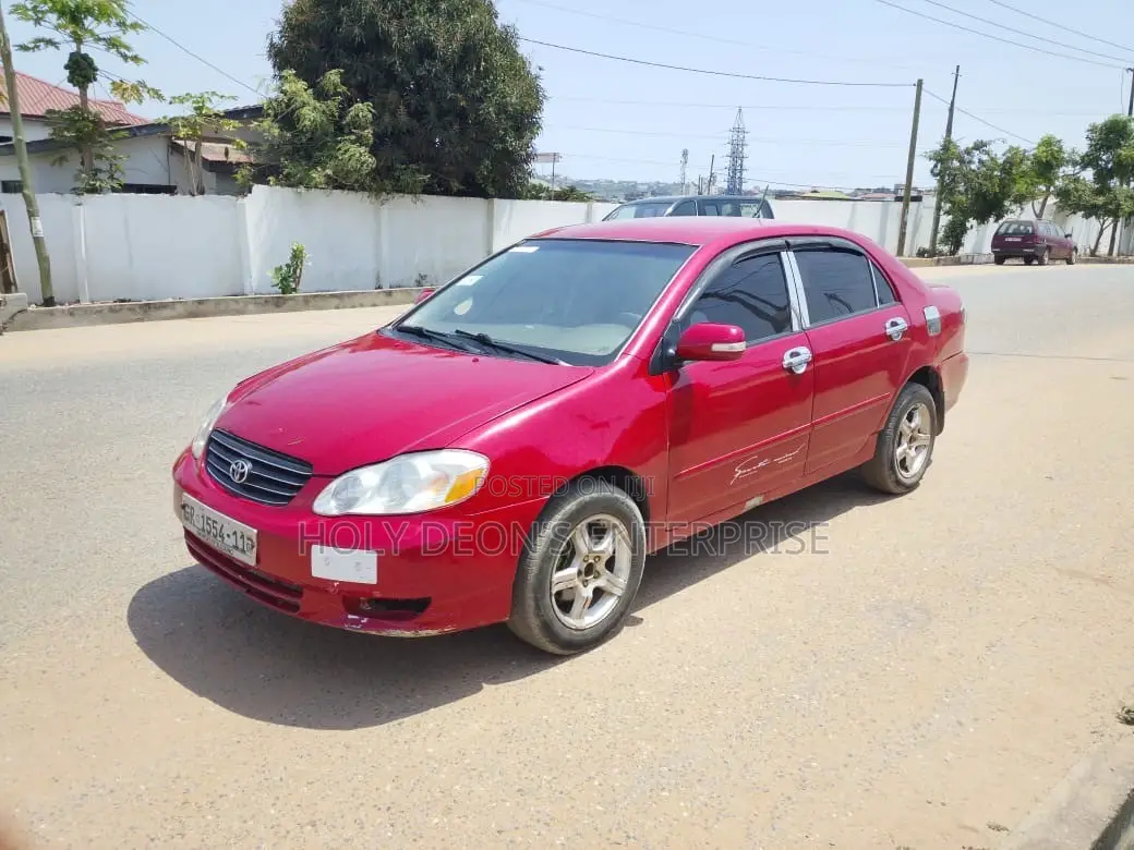 Toyota Corolla LE 2007 Red