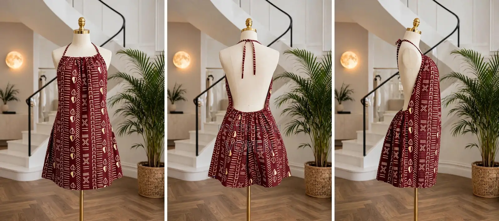 A Halter Tie Dress