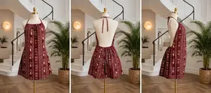 A Halter Tie Dress