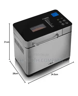 Tower Digital Bread Maker Automatic Fruit and Nut Dispenser,