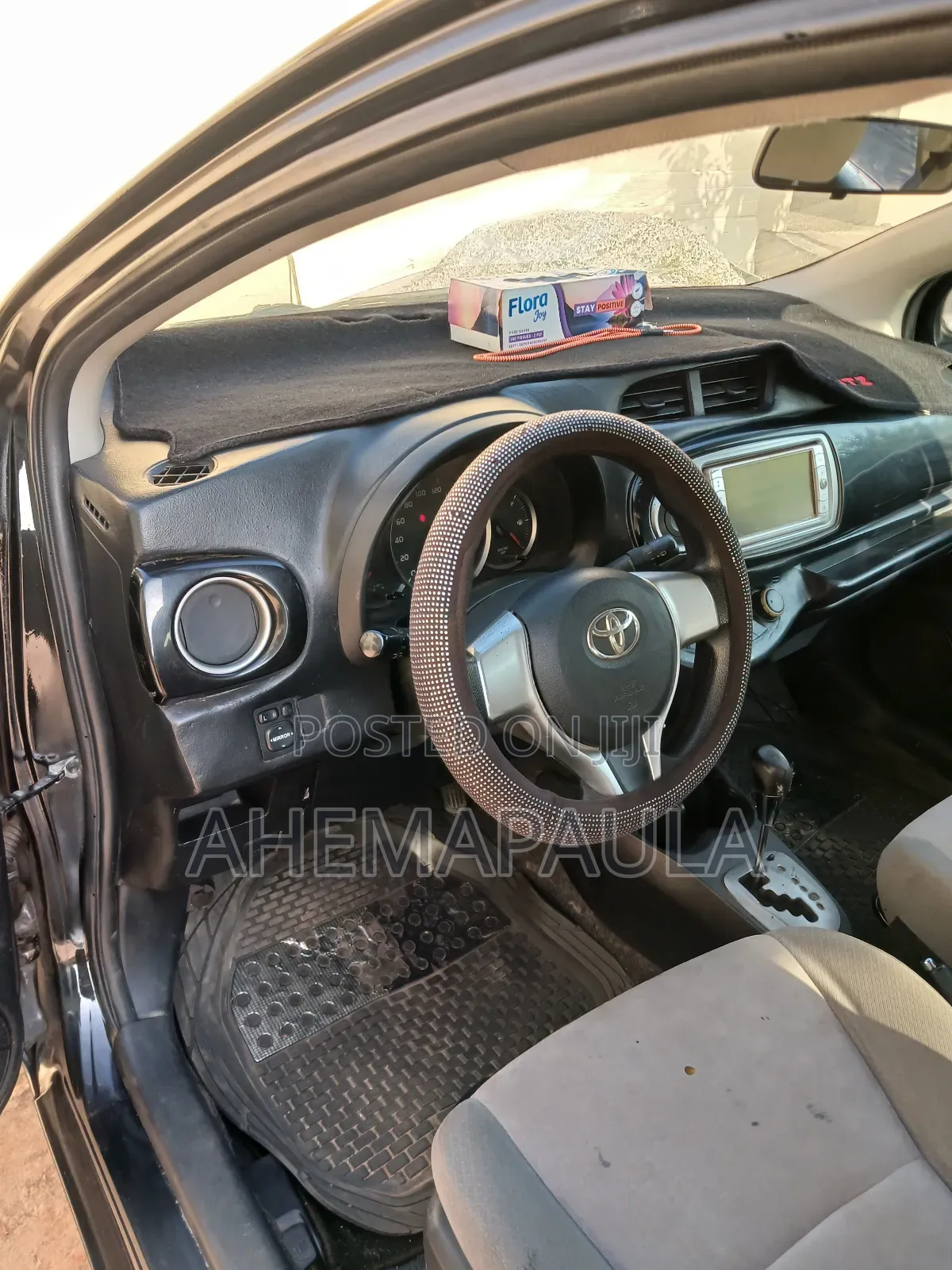 Toyota Vitz 1.3 AWD 3dr 2012 Black