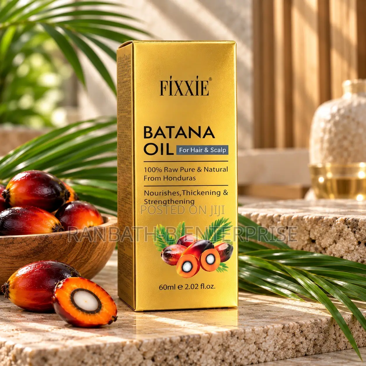 FIXXIÉ Batana Oil for Hair & Scalp – Premium Gold Edition