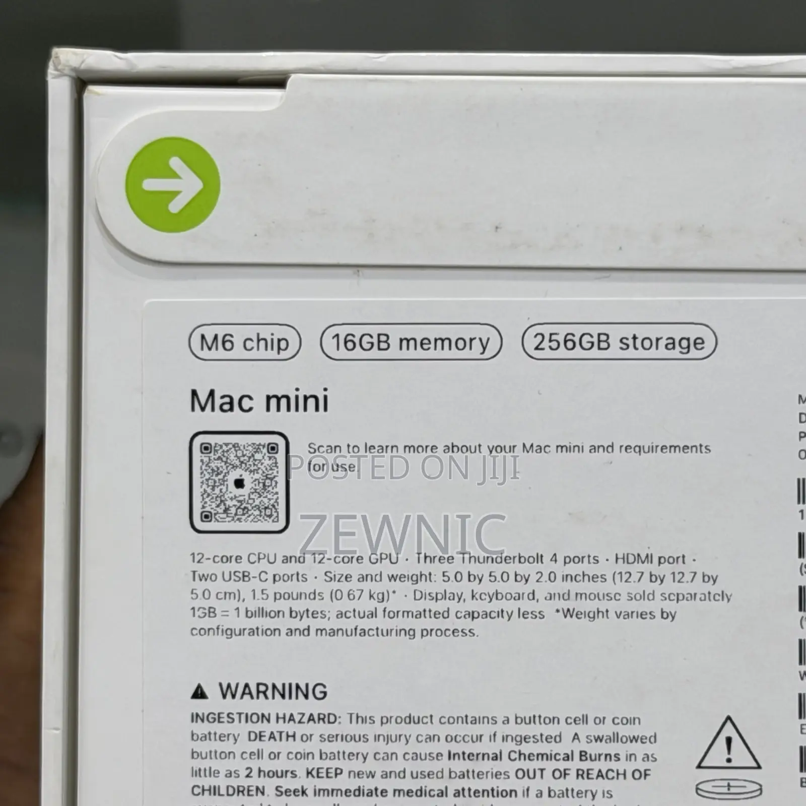 New Desktop Computer Apple Mac Mini 16GB SSD 256GB