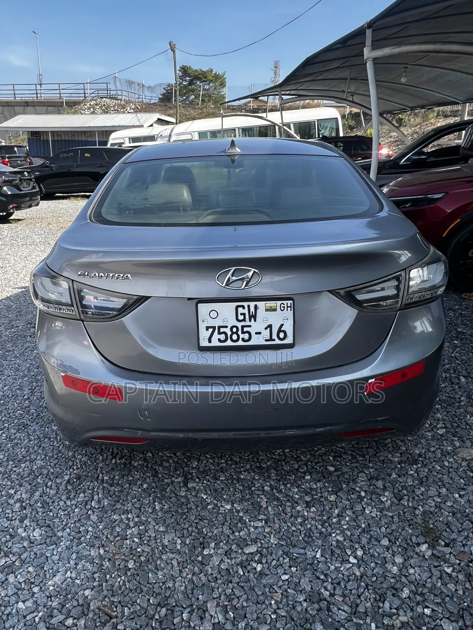 Hyundai Elantra GLS 2012 Gray