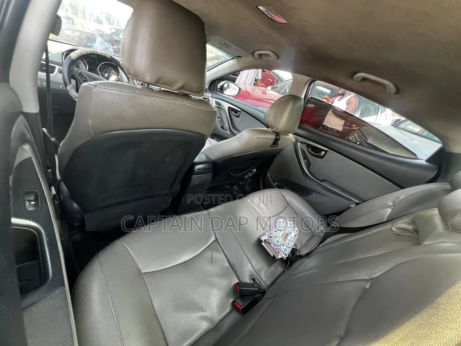Hyundai Elantra GLS 2012 Gray