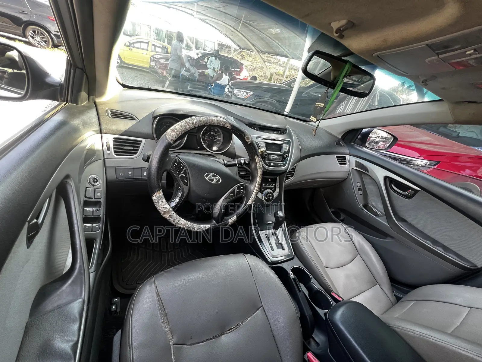 Hyundai Elantra GLS 2012 Gray