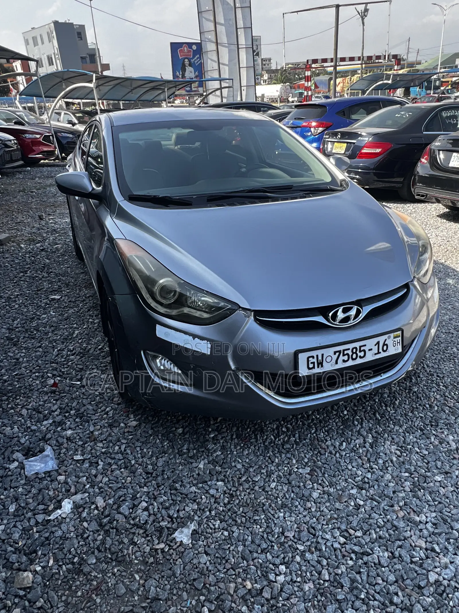 Hyundai Elantra GLS 2012 Gray