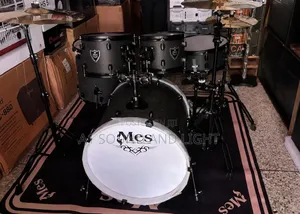 MES Black Edition 5pcs Complete Drum Set