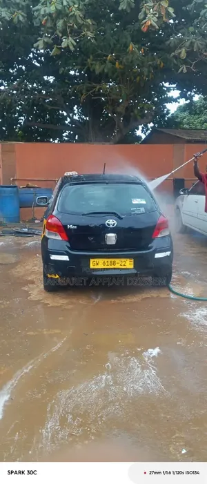 Toyota Vitz 2008 Black