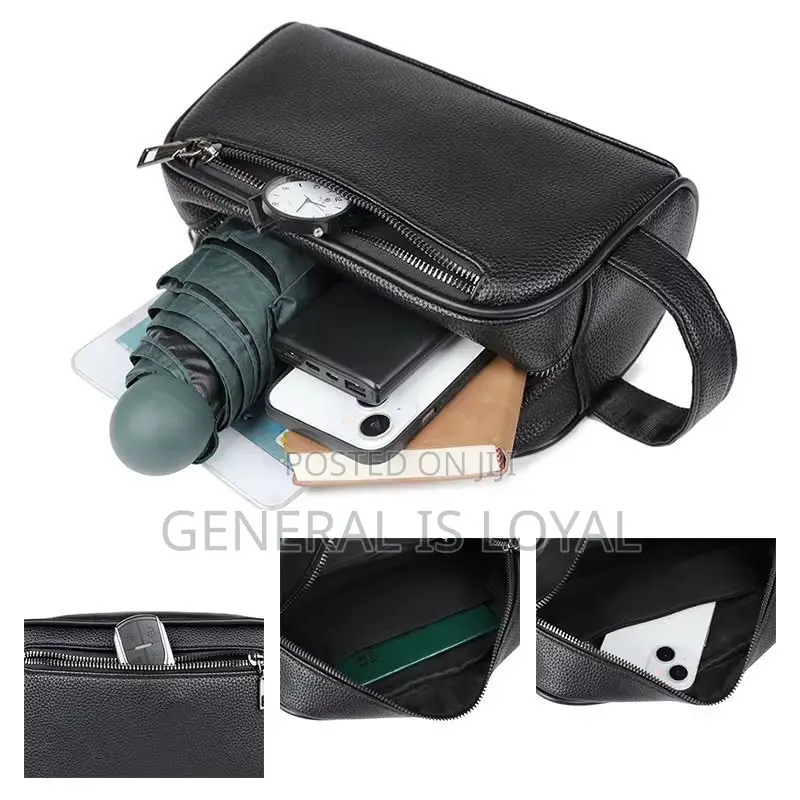 Men Leather Hand Purse