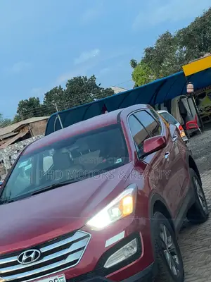 Hyundai Santa Fe GLS 4dr SUV AWD (3.3L 6cyl 6A) 2014 Red