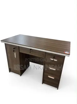 Wenge Desk + Mesh Office Chair