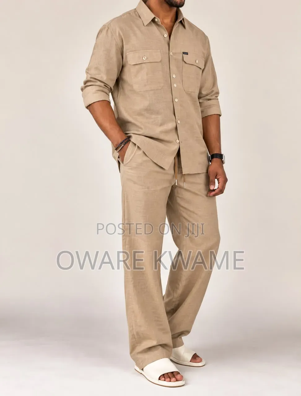Linen Top and Down