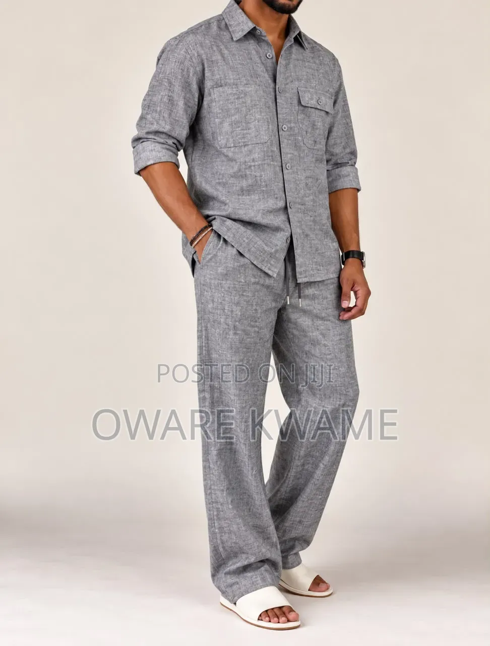 Linen Top and Down